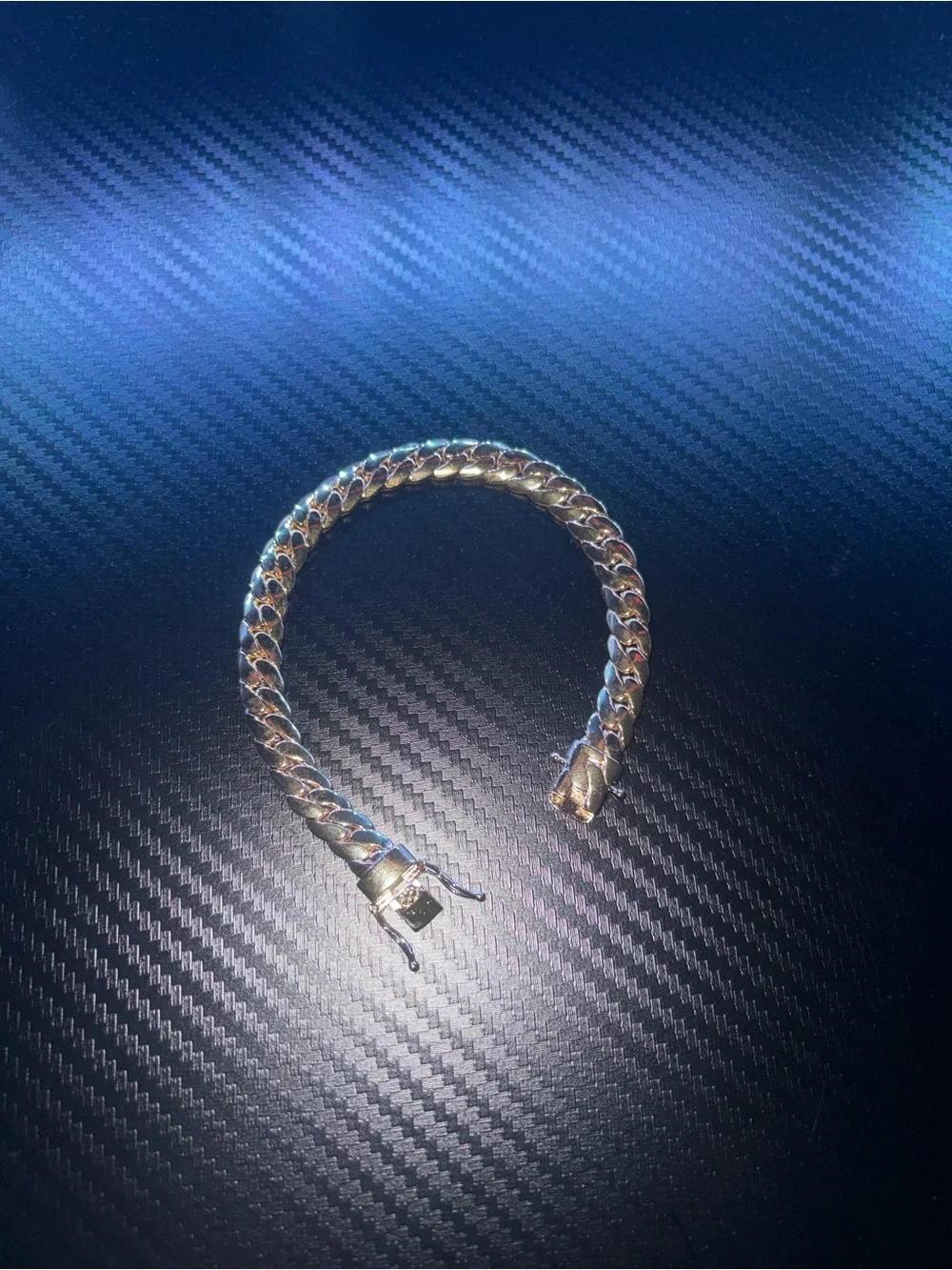 14k gold plated bracelet